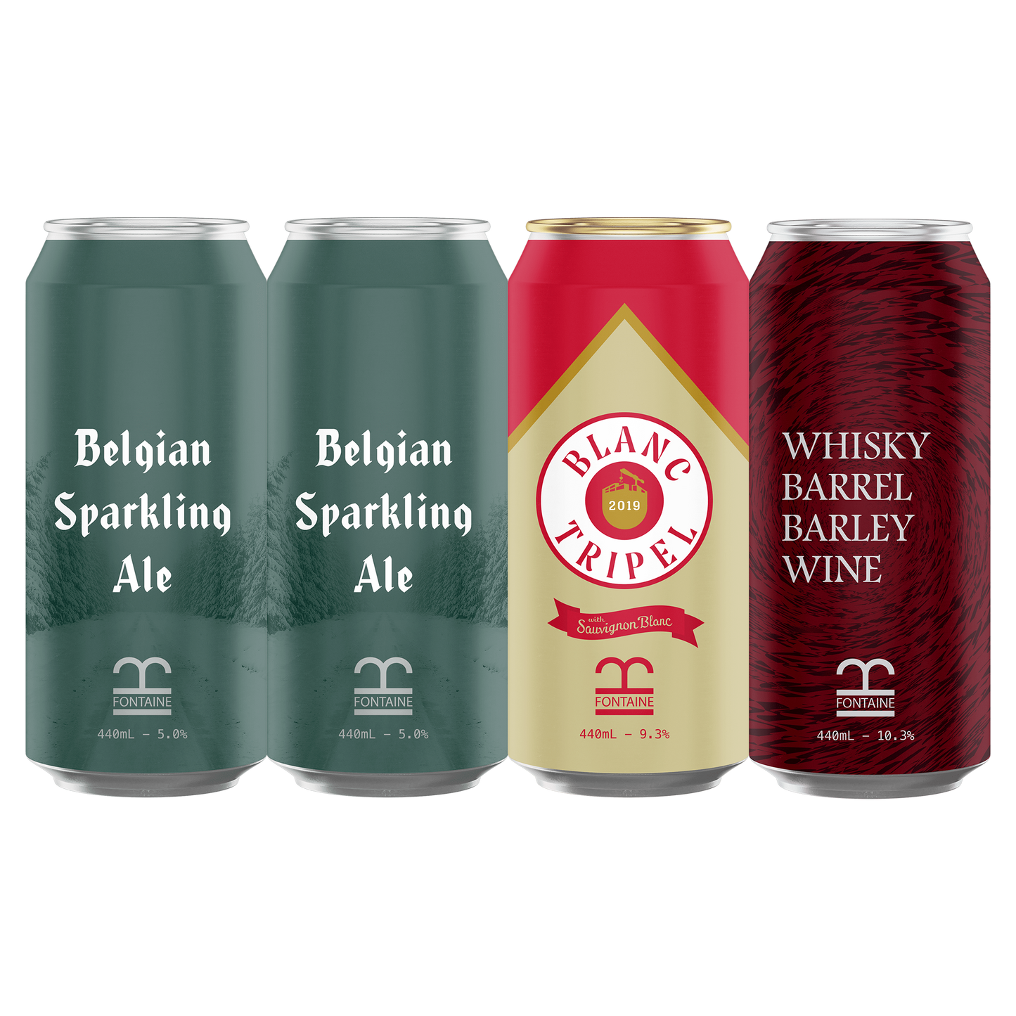 Belgian Style 4 Pack 2024 - 4x 440mL Cans