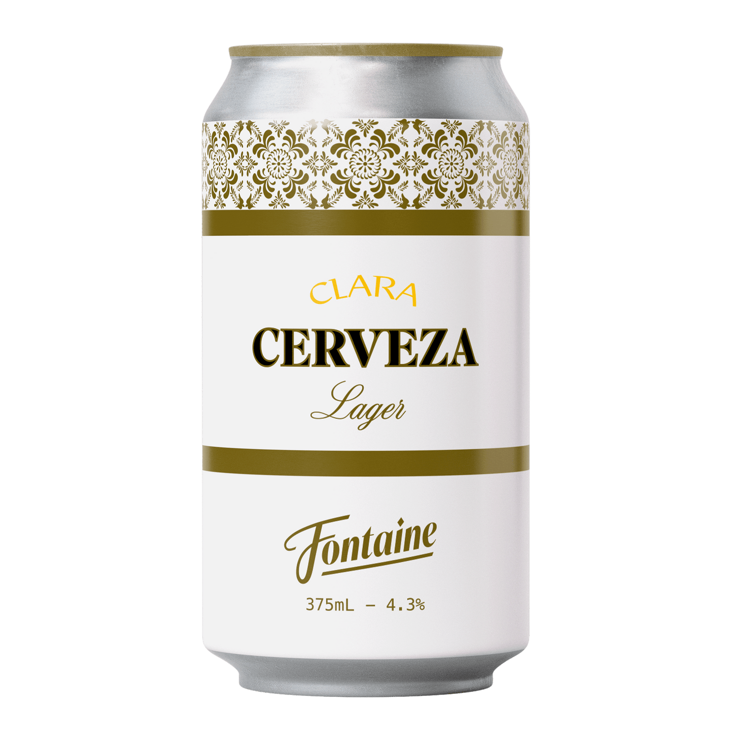 Cerveza Clara - Mexican Style Lager - 375mL Can