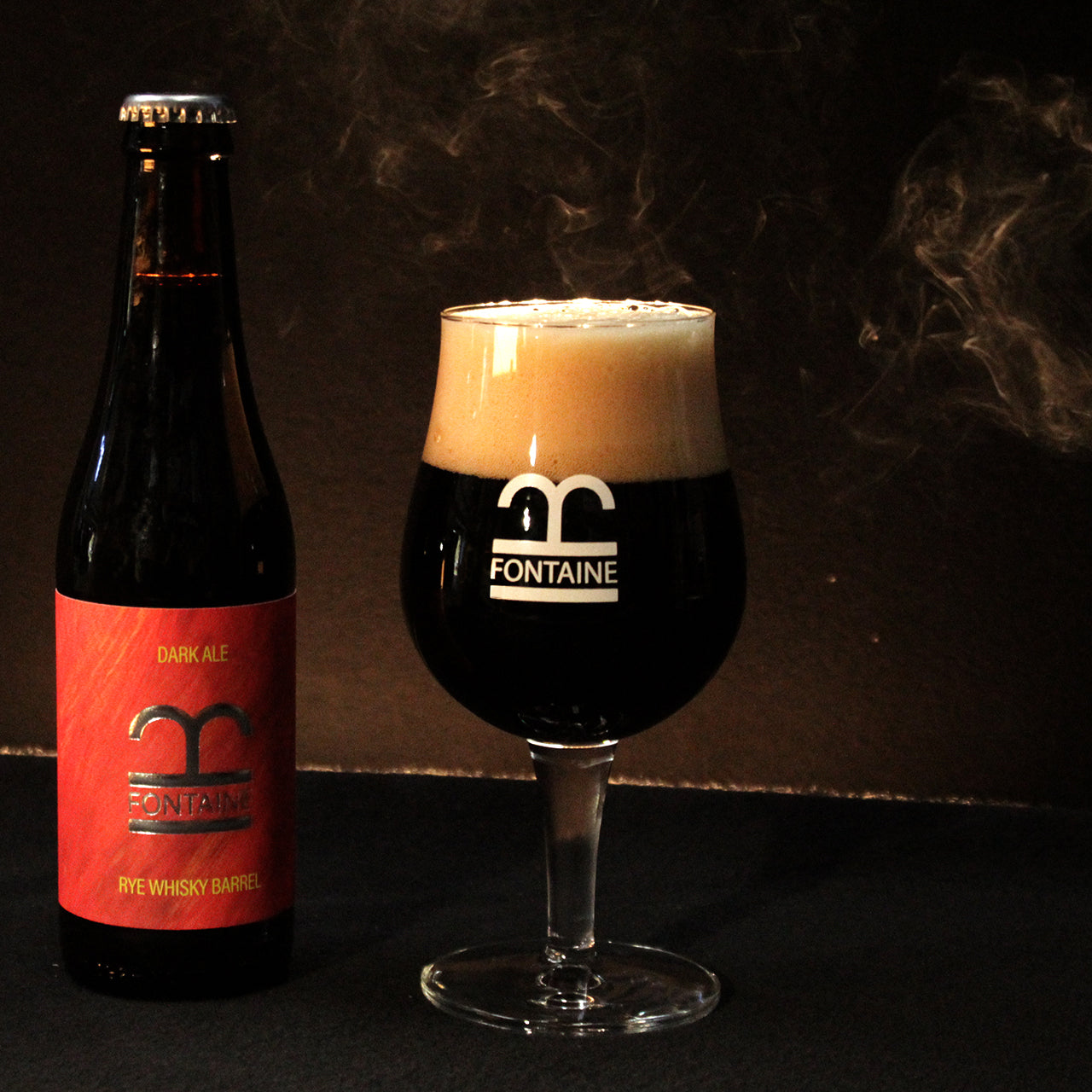 (Dark series 1 of 4) Down Below - Dark Ale - Rye Whisky Barrel - 330mL