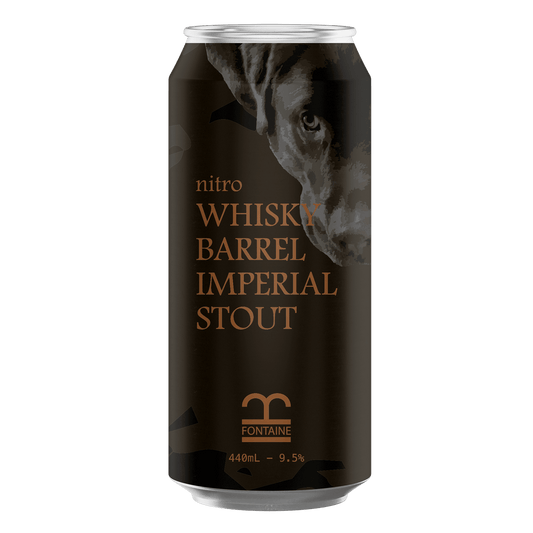 Big Otis - Nitro Imperial Stout - Whisky Barrel - 440mL Can