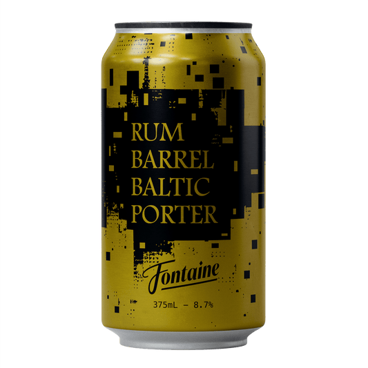 Bricked - Rum Barrel Baltic Porter - 375mL Can
