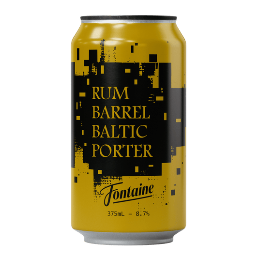 Bricked - Rum Barrel Baltic Porter - 375mL Can