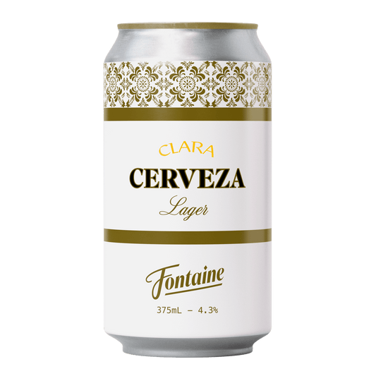 Cerveza Clara - Mexican Style Lager - 375mL Can