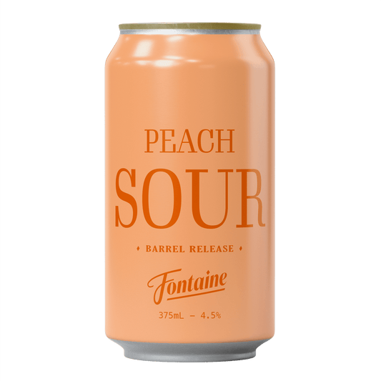 Cultured Stone - Barrel Peach Sour - 375mL Can