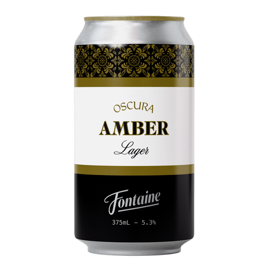 Cerveza Oscura - Mexican Style Amber Lager - 375mL Can