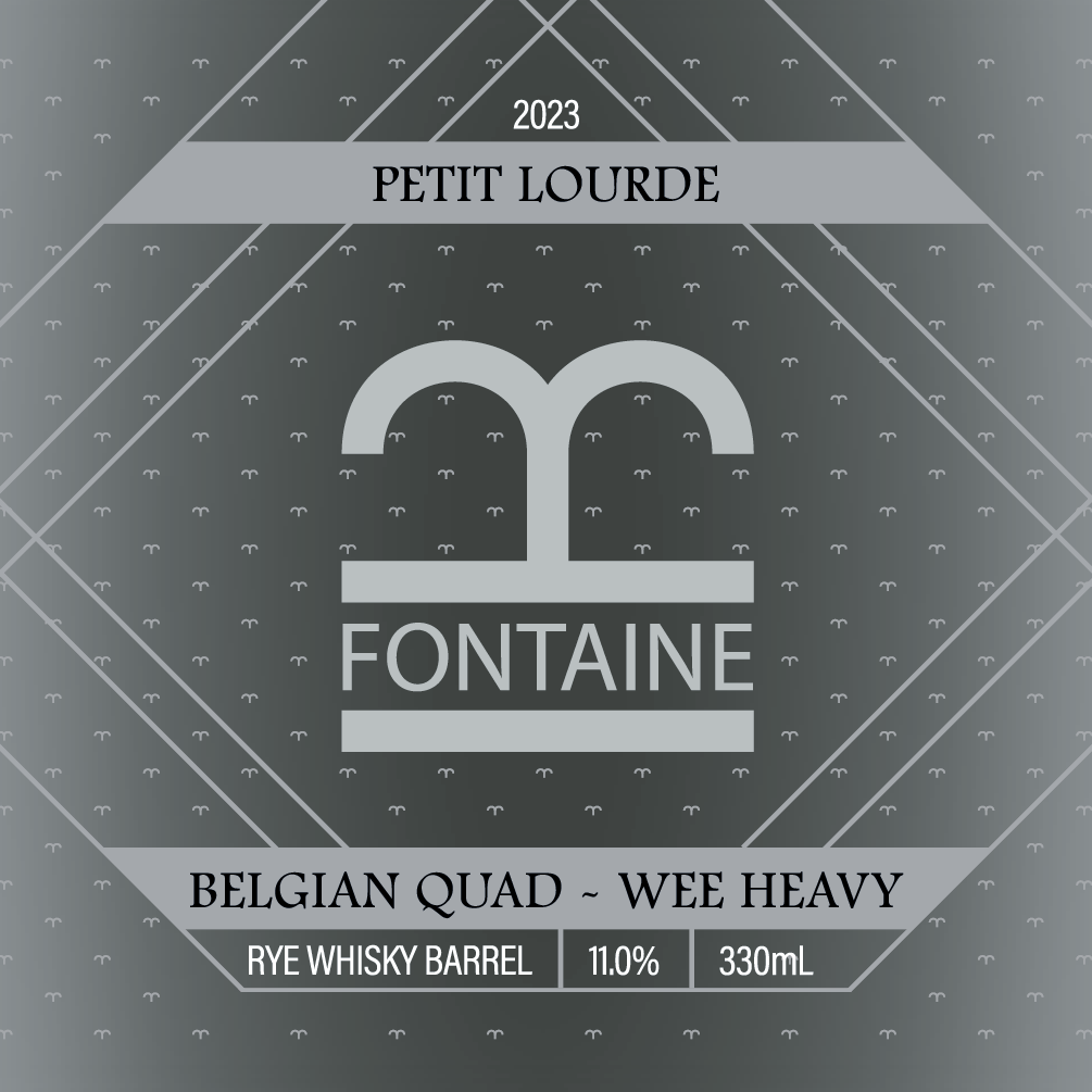 Petit Lourde 2023 - Belgian Quad - Wee Heavy - Rye Whisky Barrel - 330mL