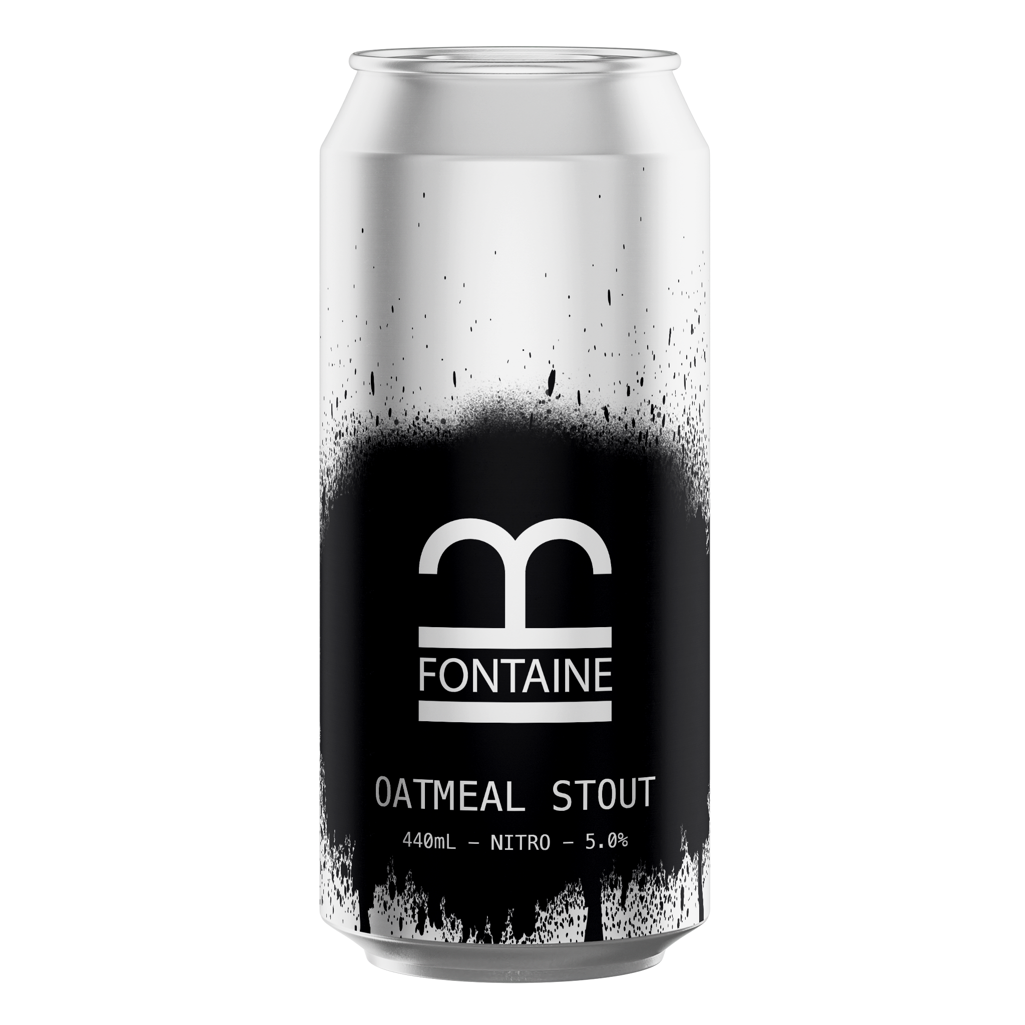 The Zaza Nitro Oatmeal Stout 440mL Can Beer Fontaine