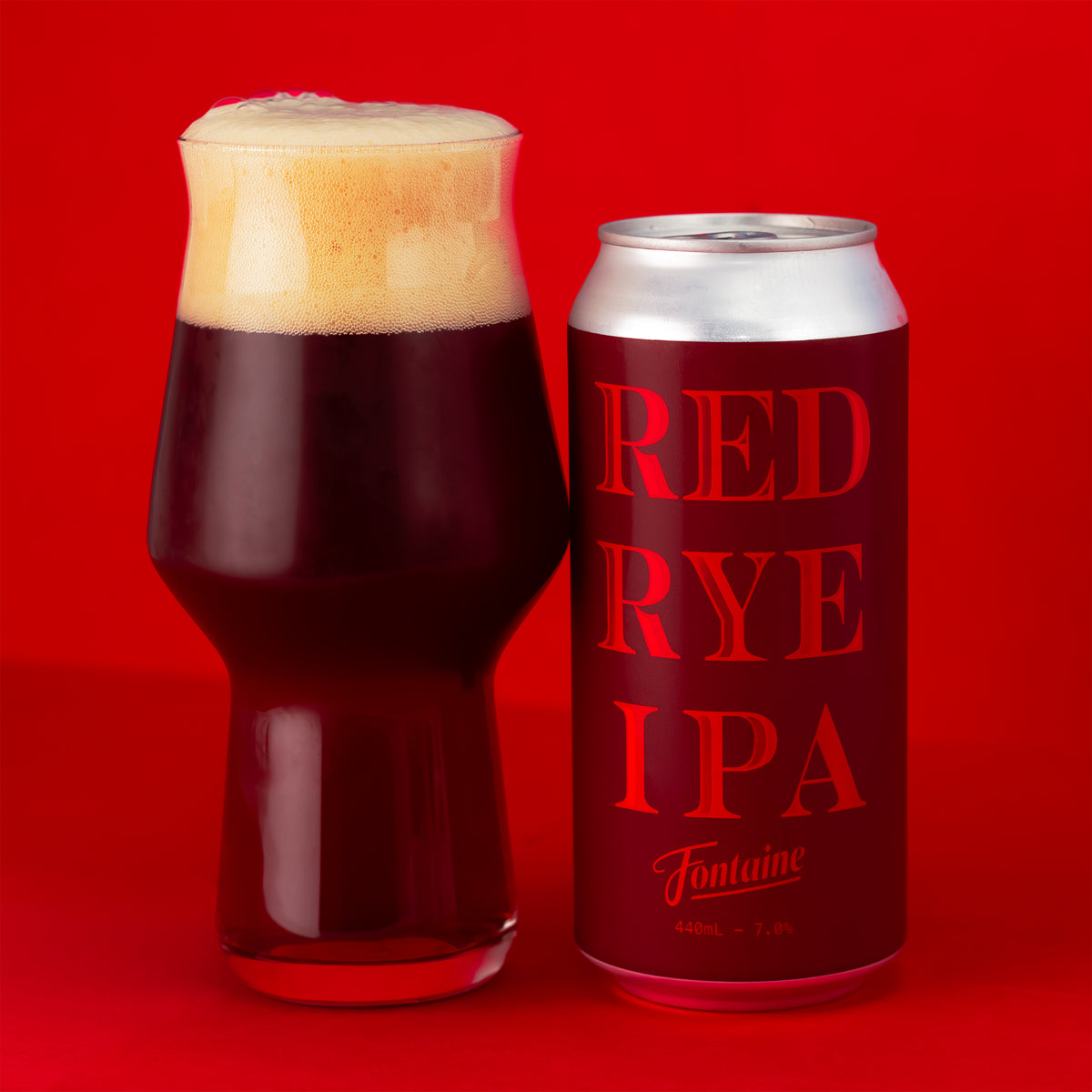 Red Rye Ipa Red Red Rye - Red Rye IPA - 440mL Can – Beer Fontaine